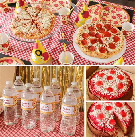 Pizza Party Ideas | Easy Party Ideas at Birthday in a Box | Pizza party, Pizza party birthday ...