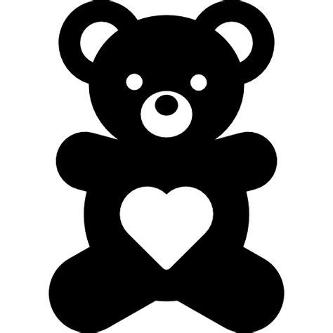 Download Teddy Bear for free in 2020 | Free icons, Animal stencil ...