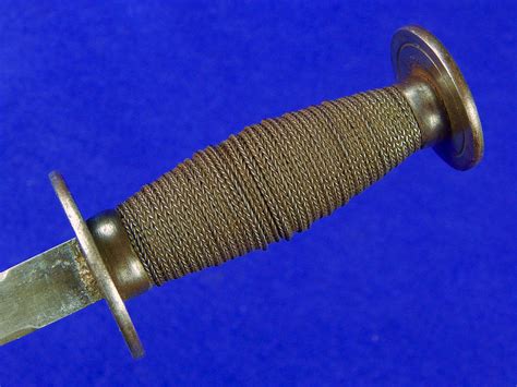 Antique 19 Century Victorian Small Rondel Dagger Fighting Knife ...