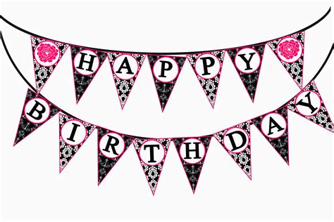 Happy Birthday Banner Template Word Free Birthday Banner Clipart Download Free Clip Art Free ...