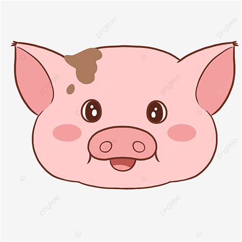 Clipart Pig Face