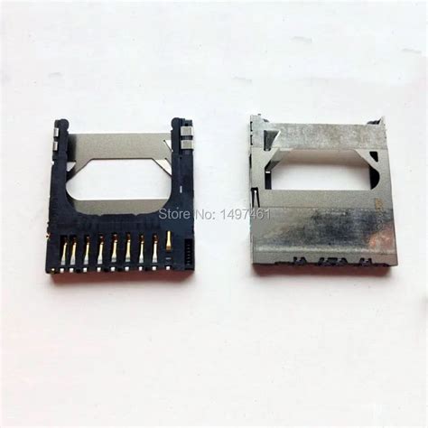 10PCS SD memory card slot repair parts for Canon 1000D 1100D 450D 500D 550D 600D 60D SLR-in ...