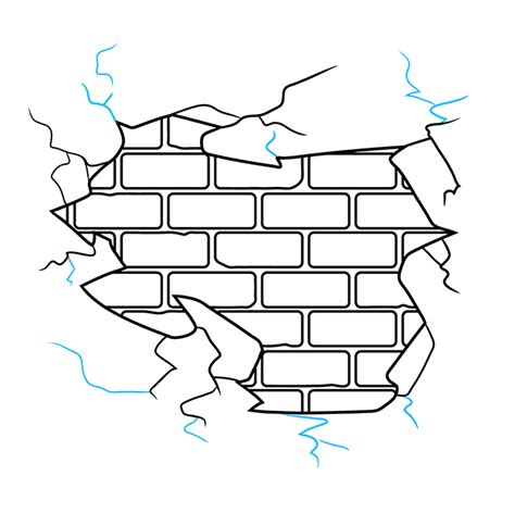 How to Draw a Brick Wall - Really Easy Drawing Tutorial