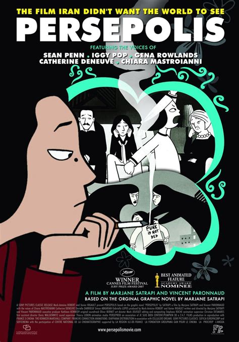 #Persepolis #movies *genial. | French movies, Movie posters, Graphic novel