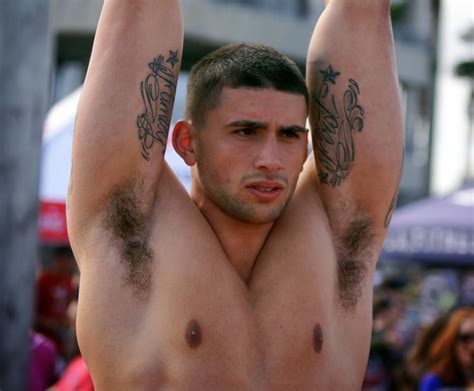 hairy mens armpits