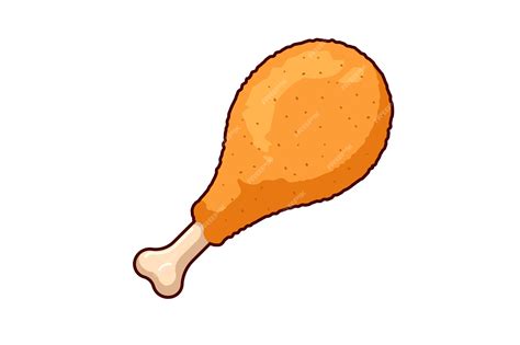 Chicken Leg Cartoon