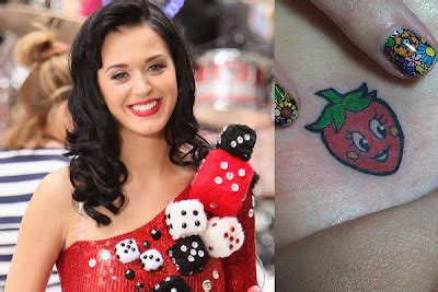 Katy Perry Tattoo | Celebrity Tattoos Female