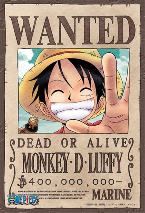 Luffy wanted poster - silopespanish