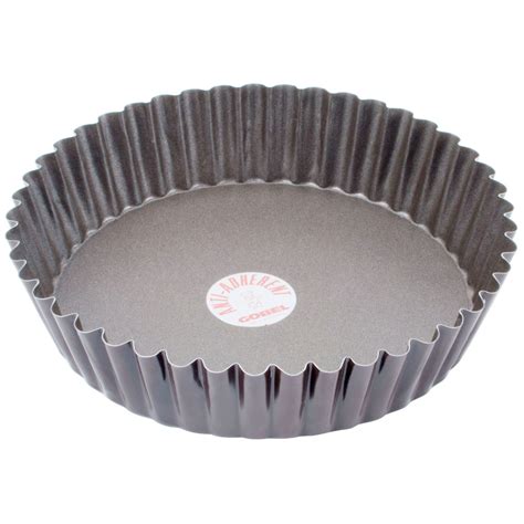 Gobel 9 1/2" Non-Stick Tart / Quiche Pan Deep Design with Removable Bottom