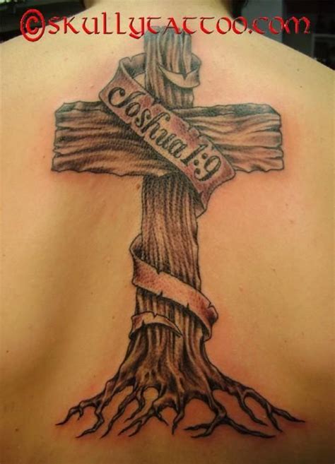 old rugged cross tattoo designs - toyotasiennacampervan