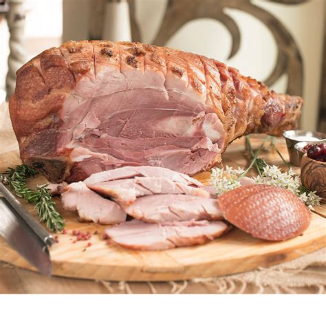 Schwab's Hickory Smoked Bone-In Ham - Schwab Meat