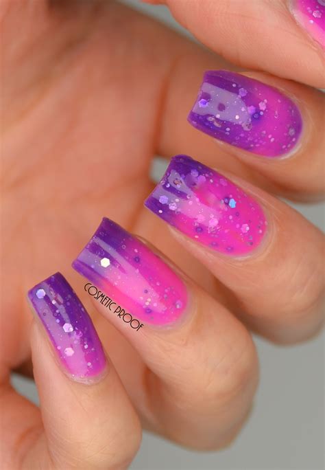 NAILS | Born Pretty Thermal Purple to Pink Colour Changing Polish # ...