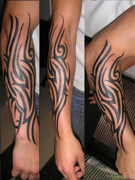 Tribal Flame Tattoo - Tattoos Designs