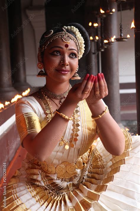 mohiniyattam is the classical dance form of kerala,distinct for the graceful body movements and ...