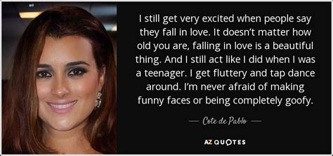 TOP 10 QUOTES BY COTE DE PABLO | A-Z Quotes