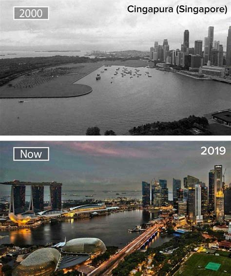 Singapore 2000 Vs 2019. (From Instagram) : r/singapore