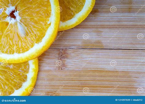 Closeup of Orange Fruit Slice Stock Image - Image of macro, circle: 121097039