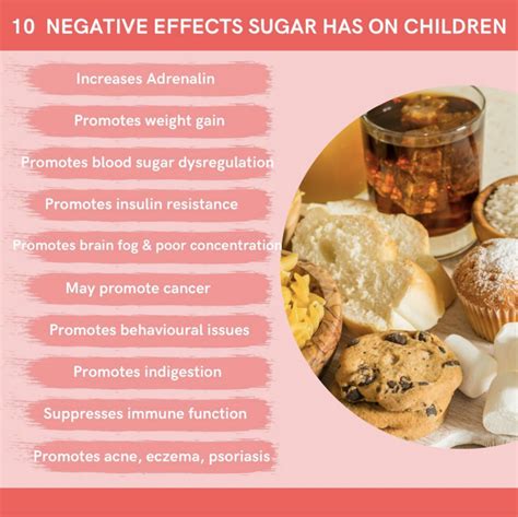 10 negative effects processed sugar has on children - NHS