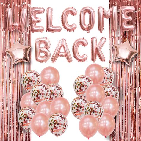 Buy Welcome Back Decorations Office Welcome Back Balloons Welcome Back ...