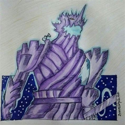 Sasuke Susanoo Art | Naruto Amino