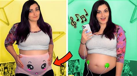 Testing WEIRD Pregnancy Products - YouTube