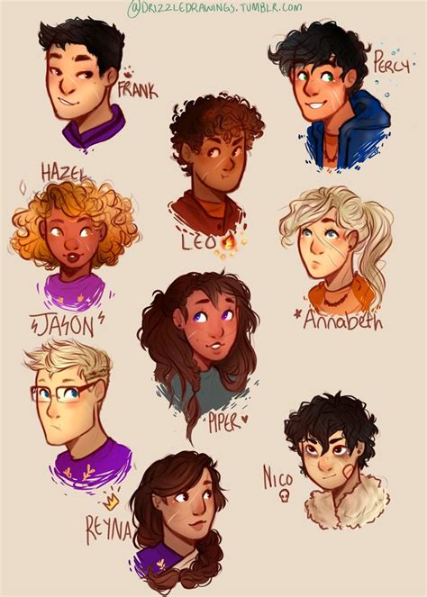 How To Draw Percy Jackson Characters