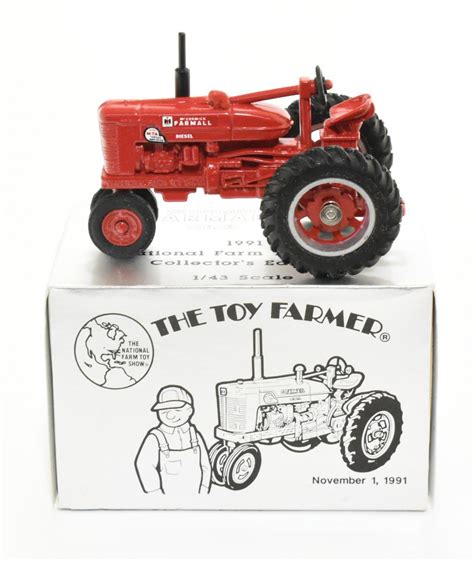 1/43 IH Farmall Super MTA Tractor, 1991 National Farm Toy Show Collector's Edition - Daltons ...