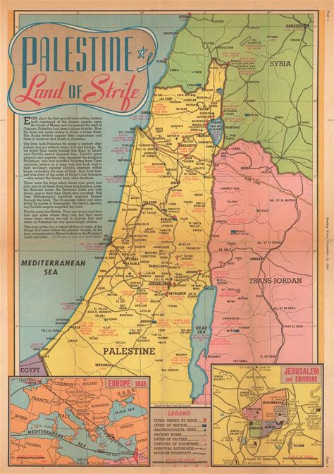 Map Of Palestine 1948