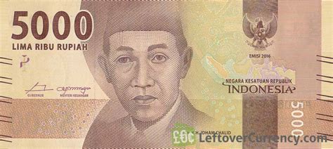 Ukuran Uang Kertas 5000 Rupiah - IMAGESEE