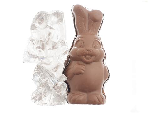 Chocolate Easter Bunny candy Creative Commons Stock Image