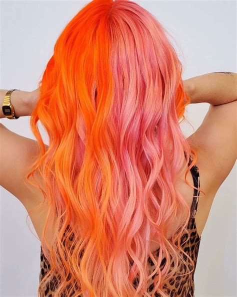 23+ Gorgeous Ideas For Neon Orange Hair That Turns Heads