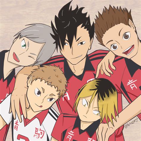 Haikyuu Characters Nekoma Yuki - Series, including characters from both the manga and anime ...