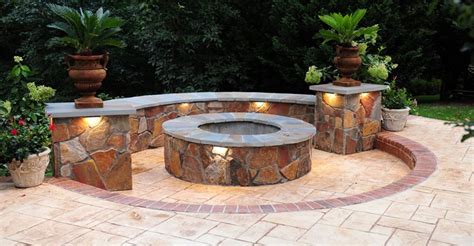 Fire Pits - Stone & Concrete Fire Pit Designs and Ideas - The Concrete Network