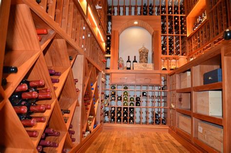 Home Custom Wine Cellar Project in Los Angeles, California