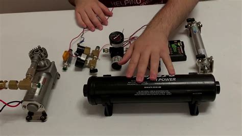 Assembling the Pneumatic System - YouTube