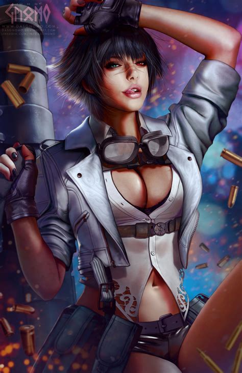 Lady - Devil May Cry 5 by DasGnomo | Fantasy Art Village