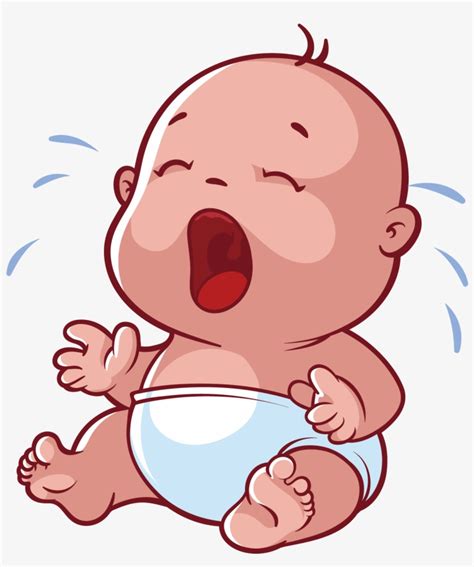 Infant Cartoon Crying - Baby Crying Cartoon Png Transparent PNG - 1328x1527 - Free Download on ...