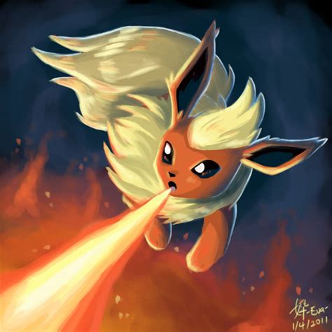 Flareon by CygnusLeo on DeviantArt