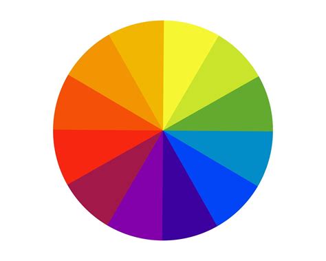 Rainbow color wheel vector design element. 14215152 Vector Art at Vecteezy