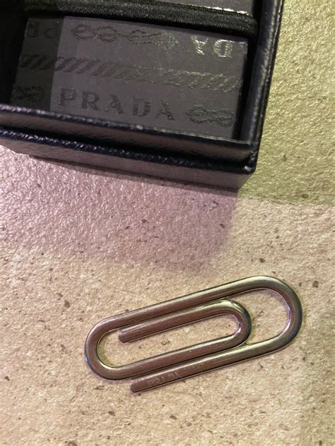 Prada - paperclip - Money clip - Catawiki