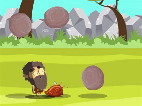 CAVEMAN ADVENTURES online game | POMU Games