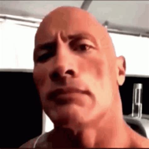 dwayne johnson eyebrow meme - Block Impressed