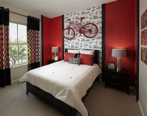 How To Decorate A Bedroom With Red Walls