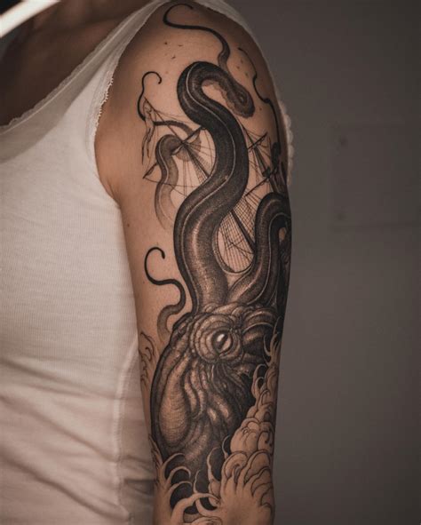 17 Killer Kraken Tattoo Ideas for Men & Women in 2023