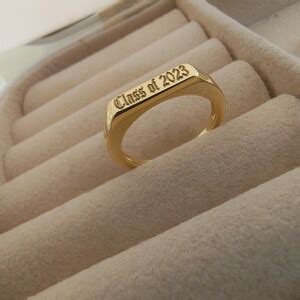 Class Ring, Class of 2023, Class of 2024, Personalized Gifts, Graduation Ring, High School Ring ...