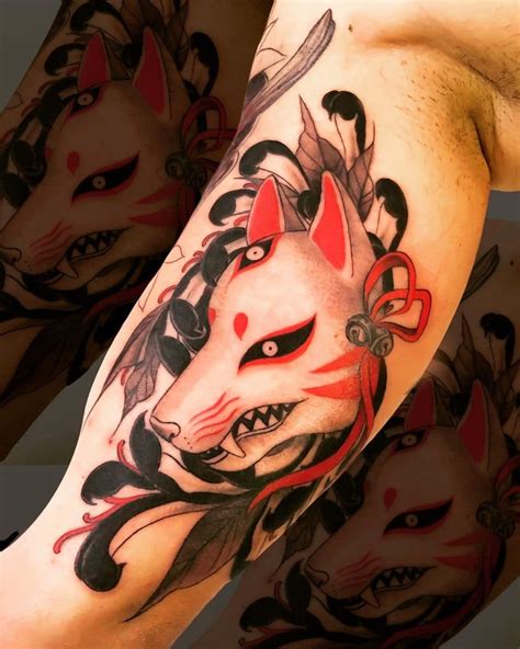 101 Amazing Kitsune Tattoo Designs You Need to See! | Japanese tattoo ...