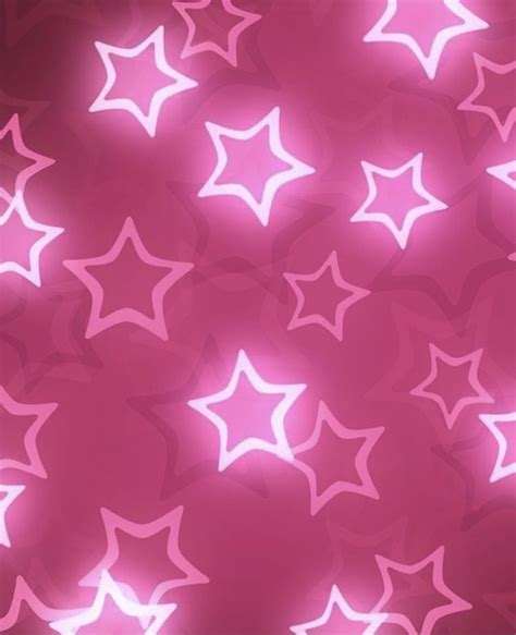 Pink Neon Stars | Wallpaper pink and white, Y2k wallpaper, Star wallpaper