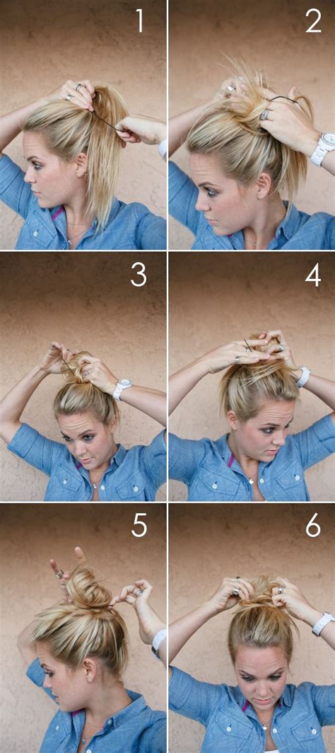 Perfect Messy Bun For Short Hair Tutorial For Hair Ideas - Best Wedding Hair for Wedding Day Part