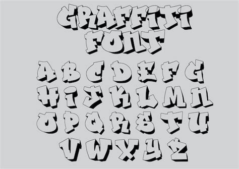 Fresh Prince Graffiti Transparent Font Graffiti Alphabet - Etsy