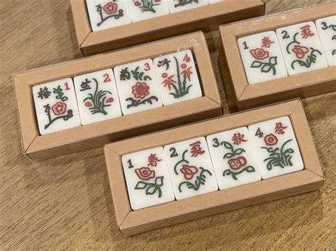 Mahjong Soaps Flower Tiles - Etsy